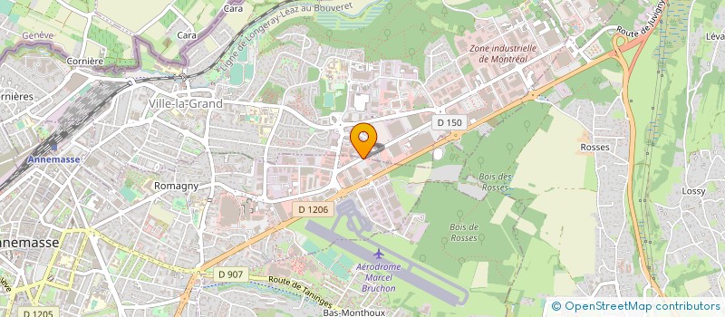 localisation de l'entreprise KEOS ANNEMASSE BY AUTOSPHERE à ANNEMASSE