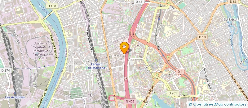 localisation de l'entreprise KEOS CRETEIL BY AUTOSPHERE  CRETEIL