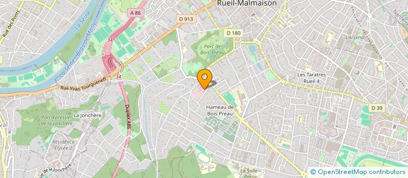 localisation de l'entreprise KEOS-IT à RUEIL-MALMAISON