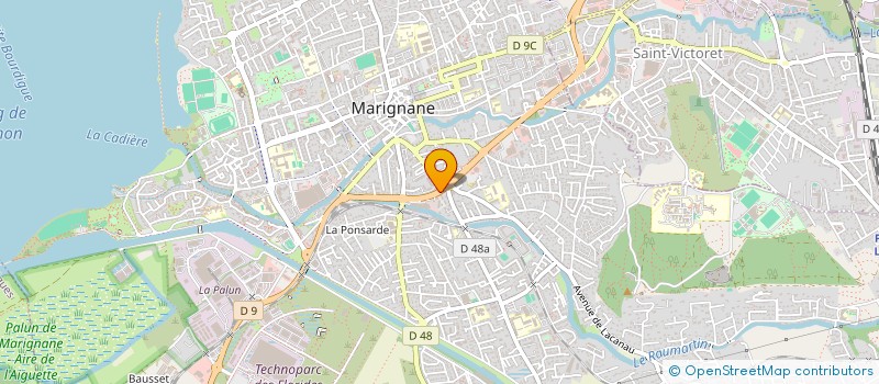 localisation de l'entreprise KEOS MARIGNANE BY AUTOSPHERE  SAINT-VICTORET