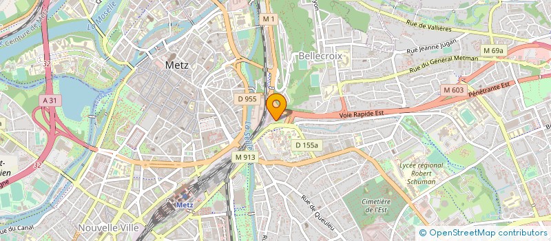 localisation de l'entreprise KEOS METZ MARLY BY AUTOSPHERE  METZ