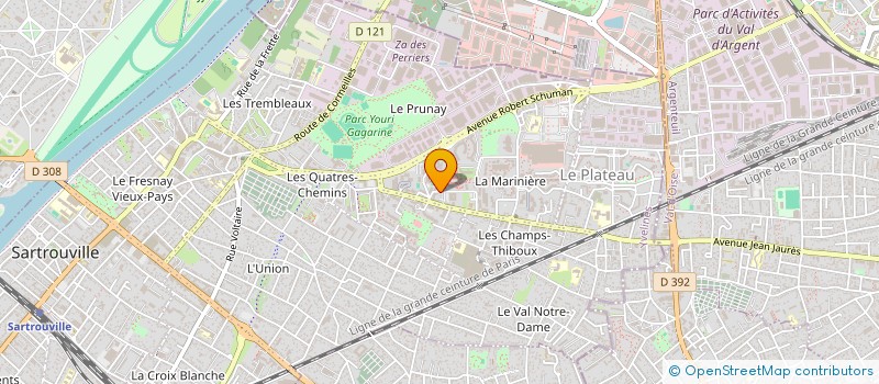 localisation de l'entreprise KEPCHE  SARTROUVILLE