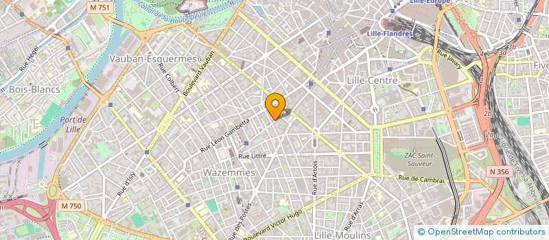 localisation de l'entreprise KEPHALIANOS MICHEL - SABINE à LILLE