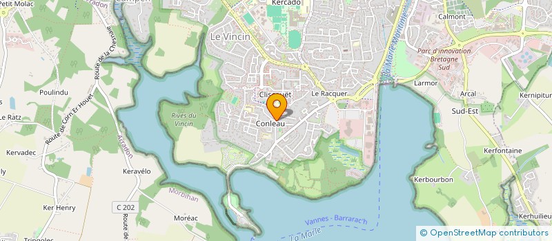 localisation de l'entreprise KEPHAS à VANNES