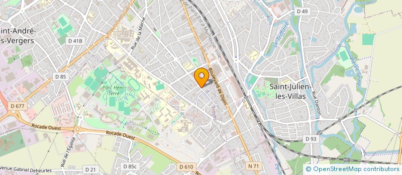 localisation de l'entreprise KEPHREN à TROYES