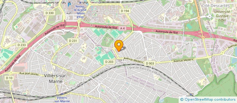 localisation de l'entreprise KEPI à NOISY-LE-GRAND