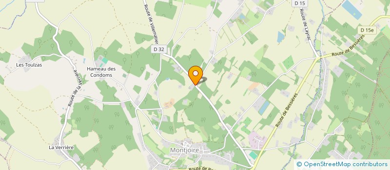 localisation de l'entreprise KEPLAM  MONTJOIRE