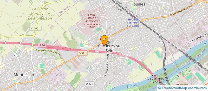 localisation de l'entreprise KEPLANCE-ES à CARRIERES-SUR-SEINE