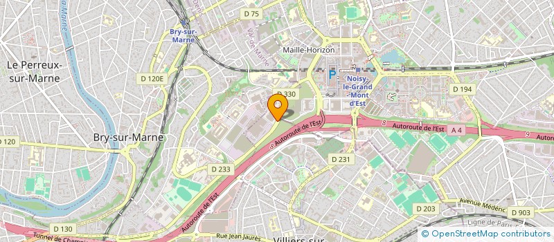 localisation de l'entreprise KEPLER à VILLIERS-SUR-MARNE