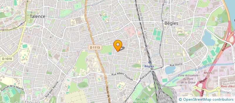 localisation de l'entreprise KEPLER  CESTAS