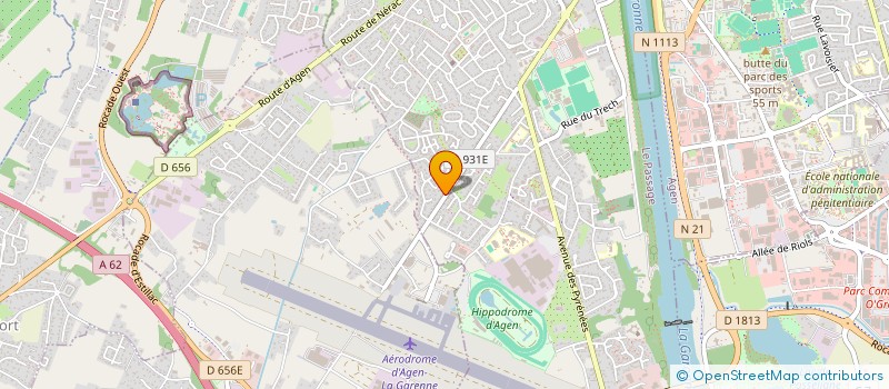 localisation de l'entreprise KEPLER  LE PASSAGE