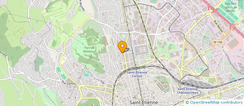 localisation de l'entreprise KEPLER B22  SAINT-ETIENNE