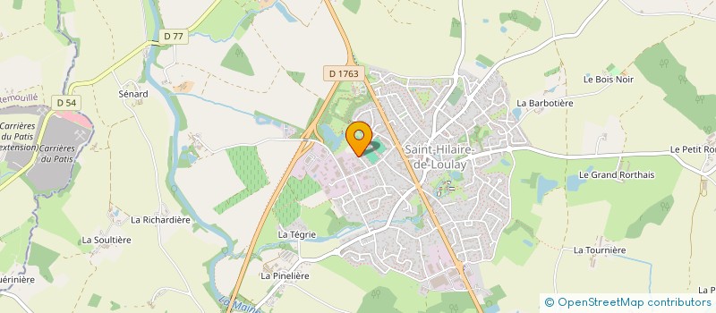 localisation de l'entreprise KEPLER IMMO à MONTAIGU-VENDEE