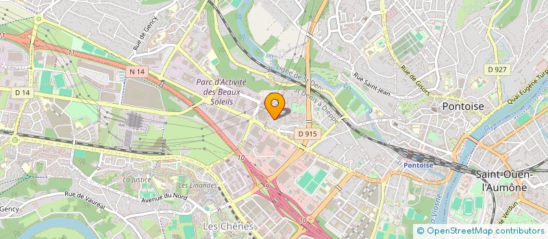localisation de l'entreprise KEPS à PONTOISE