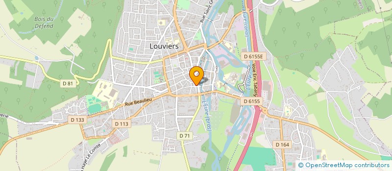 localisation de l'entreprise KER  VAL-DE-REUIL