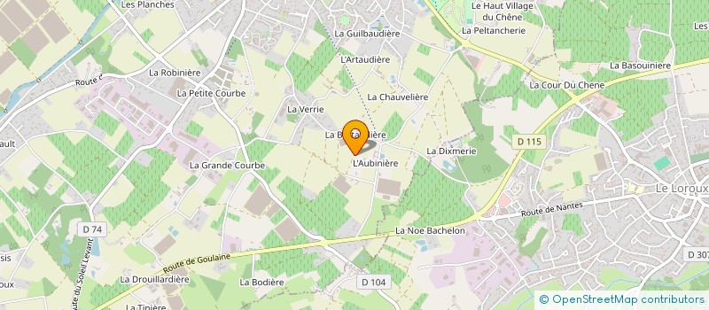 localisation de l'entreprise KER  SAINT-JULIEN-DE-CONCELLES