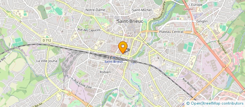 localisation de l'entreprise KER  SAINT-BRIEUC