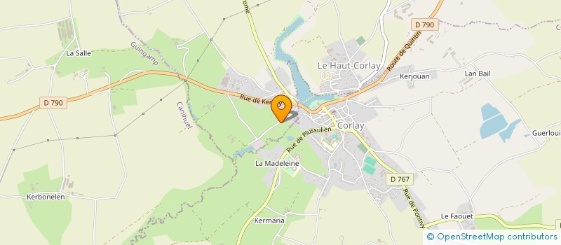 localisation de l'entreprise KER A MAD à LE HAUT-CORLAY