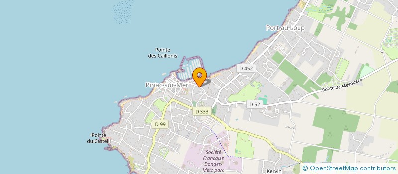 localisation de l'entreprise KER ADELE  PIRIAC-SUR-MER