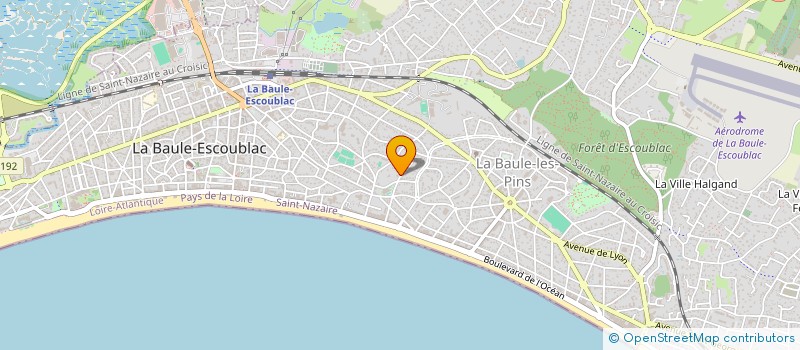 localisation de l'entreprise KER ALEGRIA  LA BAULE-ESCOUBLAC