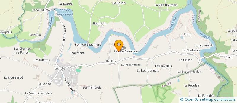 localisation de l'entreprise KER ANGEL  GUITTE