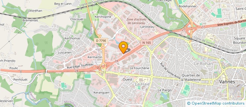 localisation de l'entreprise KER ANNA à VANNES