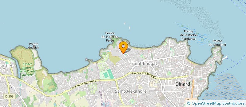 localisation de l'entreprise KER ANTONIA  DINARD