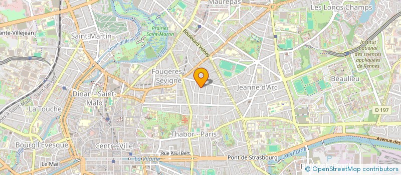 localisation de l'entreprise KER AREV  RENNES