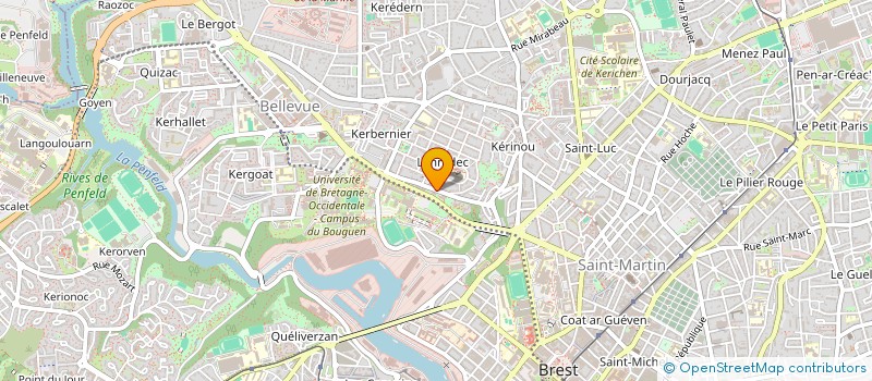 localisation de l'entreprise KER ARMOR  BREST