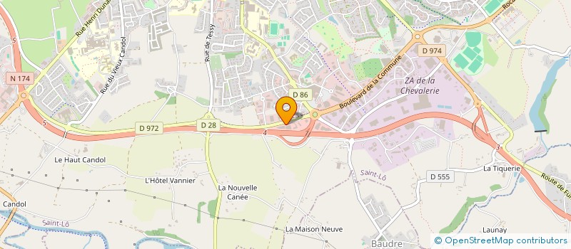 localisation de l'entreprise KER ARMOR HABITAT  SAINT-LO