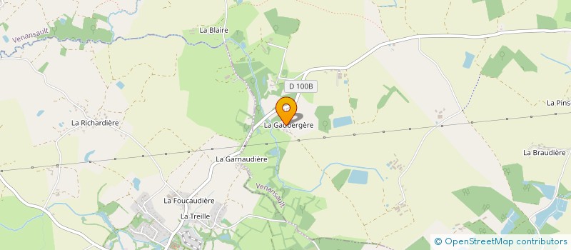 localisation de l'entreprise KER BARRE à VENANSAULT