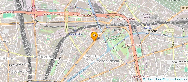 localisation de l'entreprise KER-BAT  PARIS