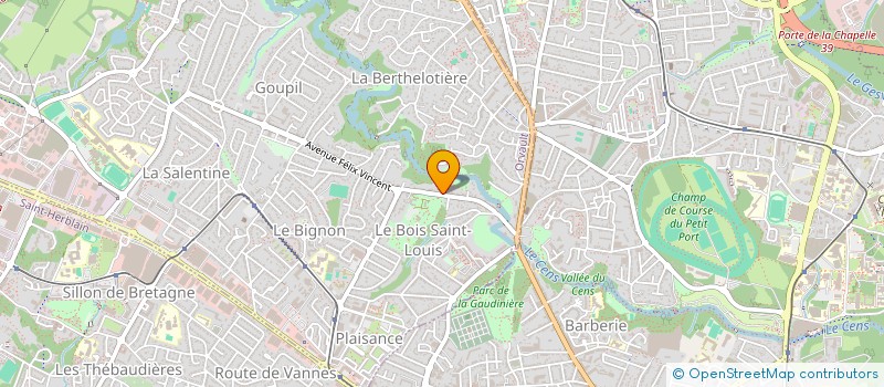 localisation de l'entreprise KER BEZEN à ORVAULT