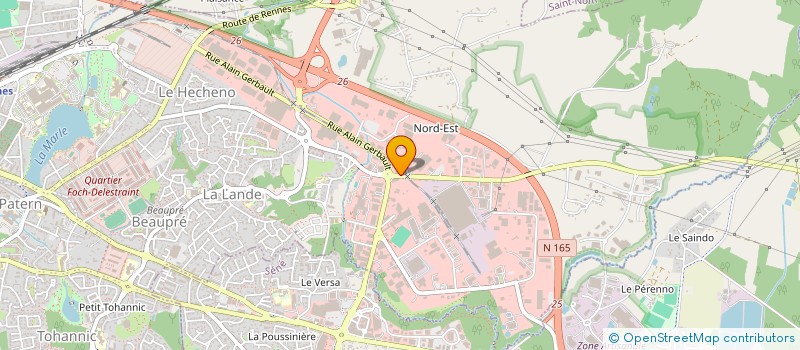 localisation de l'entreprise KER BLEU à VANNES