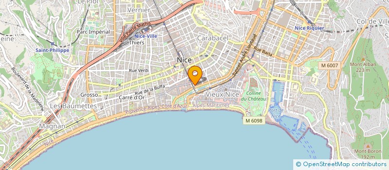 localisation de l'entreprise KER BOX à NICE