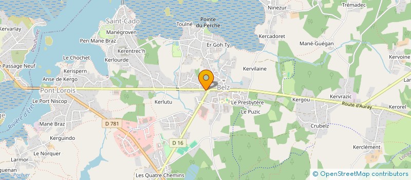 localisation de l'entreprise KER BRENIG  BELZ