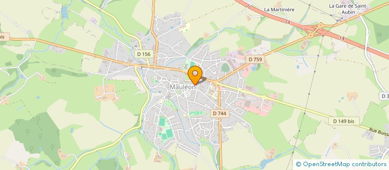 localisation de l'entreprise KER BRET  MAULEON