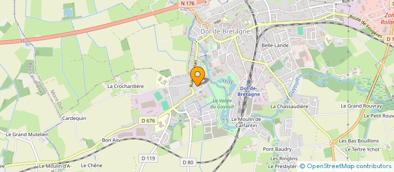 localisation de l'entreprise KER BUGALE  EPINIAC