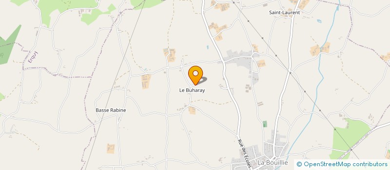 localisation de l'entreprise KER BUHARAY à LA BOUILLIE