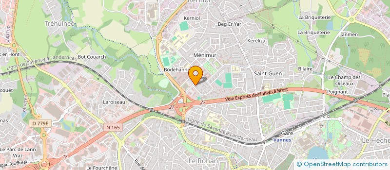 localisation de l'entreprise KER BUZHUG, LA MAISON DU VER DE TERRE à VANNES
