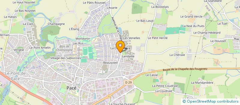 localisation de l'entreprise KER CALIMAJE  PACE