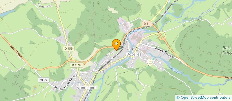 localisation de l'entreprise KER CAPUCINES à EPINAL
