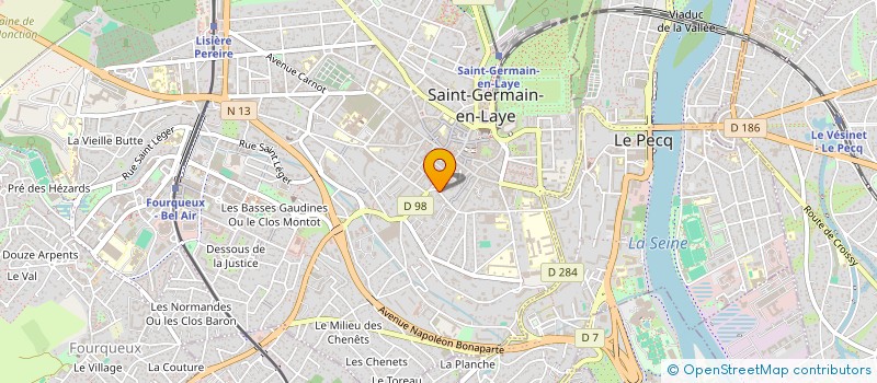 localisation de l'entreprise KER CELTIK  SAINT-GERMAIN-EN-LAYE