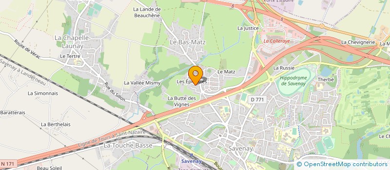 localisation de l'entreprise KER CONCEPT à SAVENAY