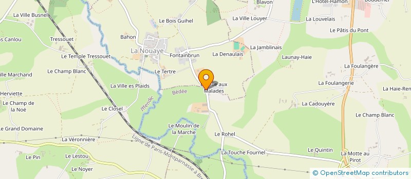 localisation de l'entreprise KER'CONNEXIONS  LA NOUAYE