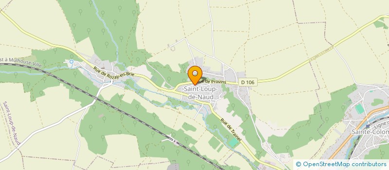 localisation de l'entreprise KER D'ARTS  SAINT-LOUP-DE-NAUD