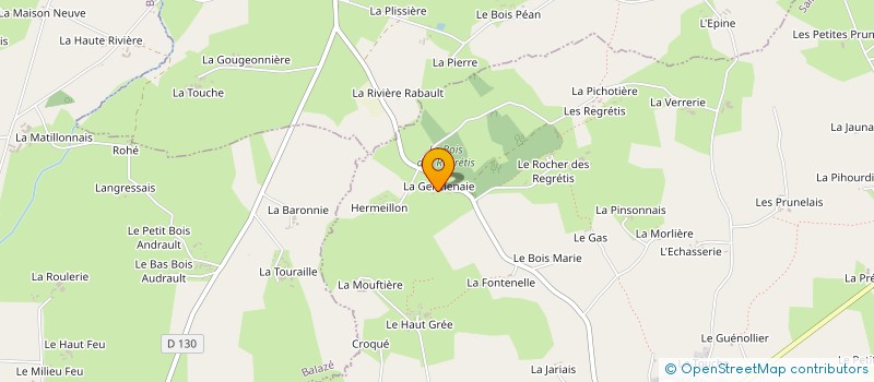 localisation de l'entreprise KER DANATH  SAINT-M'HERVE