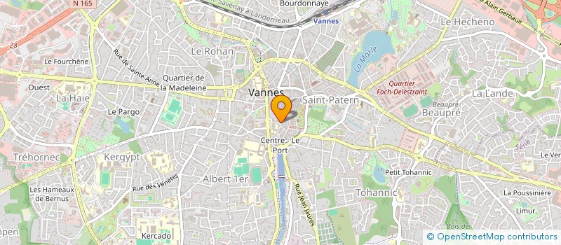 localisation de l'entreprise KER DASSAULT à VANNES