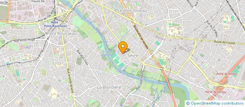 localisation de l'entreprise KER DAVALO à NANTES