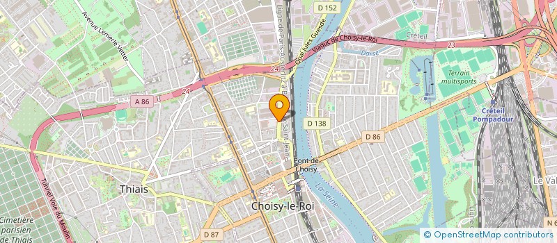 localisation de l'entreprise KER DIFFUSION à CHOISY-LE-ROI